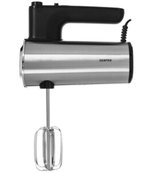 Миксер Centek CT-1101 черный/серебристый