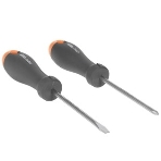 Набор отверток Deli Home Series HT1002 2шт SL5x100+PH1x100 Эксклюзивный дизайн. Рукоятка из высококачественного софттач пластика, фото3