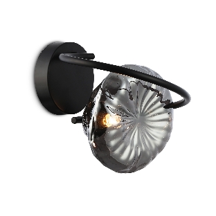 Светильник Ambrella light LH15005 BK/SM черный/дымчатый G9 max 40W 195*210*170