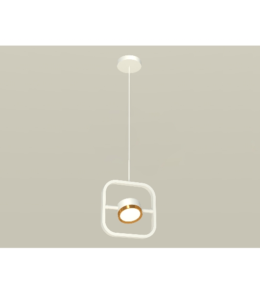 Светильник Ambrella light XB9118103 SWH/PYG белый песок/золото желтое полированное GX53 (C9118, N8124)