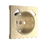 Накладка для розетки USB (шампань рифленый), фото 1