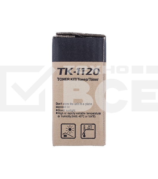 Картридж лазерный Kyocera TK-1120 (1T02M70NX0/1T02M70NXV/1T02M70NX1) черный для FS-1060DN/1025MFP/1125MFP 3000 стр.