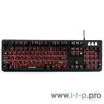 Клавиатура игровая Гарнизон GK-300G, металл, 3 различные подсветки, USB, черный, антифантомные и механизированные клавиши,, фото11