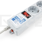 Фильтр-удлинитель Power Cube B 3,0 м 5 розеток (серый) 10А/2,2кВт, фото2