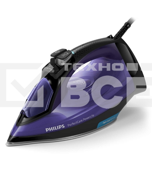 Утюг Philips GC3925/30 2500Вт синий/черный