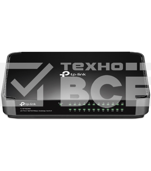 Коммутатор TP-Link Desktop Switch SMB TL-SF1024M неуправляемый настольный 24x10/100BASE-TX