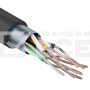 Кабель витая пара PROconnect FTP 4PR 24AWG, CCA, CAT5e, наружный (OUTDOOR), бухта 305 м