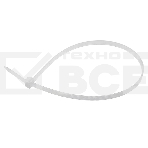 Хомут-стяжкa нейлоновая с тройным замком Rexant 250x3,6 мм, белая, упаковка 100 шт., фото4