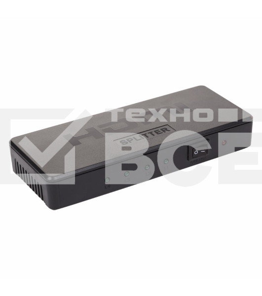 Делитель гнездо HDMI на 4 гнезда HDMI, пластик Rexant