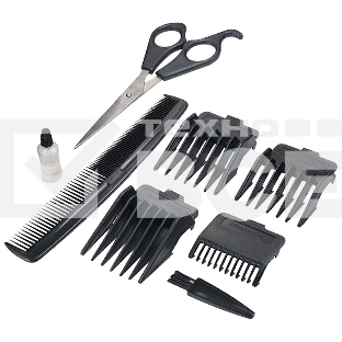 Машинка для стрижки волос Energy EN-717, 13 Вт, 4 насадки