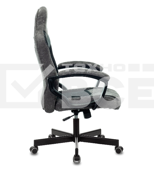Кресло игровое Бюрократ VIKING 6 KNIGHT B FABRIC черный крестовина металл/пластик