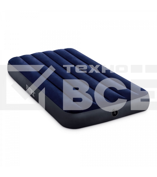 Надувной матрас 64757, Intex, 99х191х25см 'Classic' до 136кг, уп.4