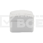 Розетка одноместная KRANZ Mini OG открытой установки с заземлением, IP54 белая, фото7