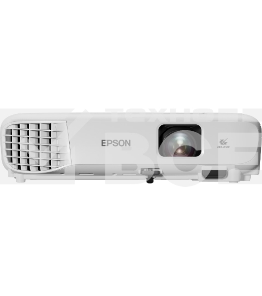 Проектор Epson EB-E01 белый (LCD, 1024 x768, 3300Lm, 15000:1, 2.4 kg) (V11H971040)