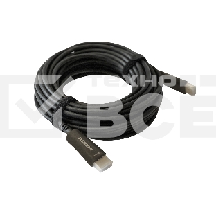 Кабель аудио-видео Digma HDMI 2.0 AOC HDMI (m)/HDMI (m) 20м. позолоченные контакты черный