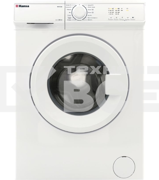 Стиральная машина Hansa WHK548 белый загр. фронтальная макс.: 4 кг 800 об/мин класс: А+