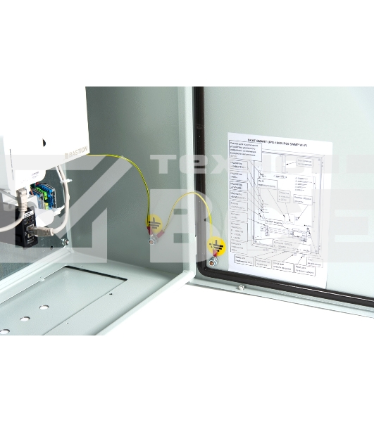 Источник бесперебойного питания 988 SKAT SMART UPS-1000 IP65 SNMP Wi-Fi, ИБП 220В 1000ВА синусоида 2 АКБ уличный