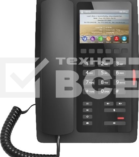 Телефон IP Fanvil H5 черный