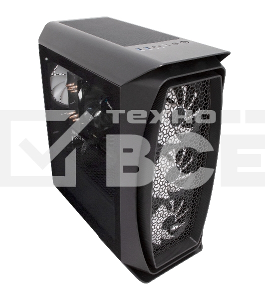 Компьютер IRU Game 520B5GMA MT Ryzen 5 5600X (3.7) 16Gb SSD512Gb RTX3050 8Gb Free DOS GbitEth 650W черный (1926551)