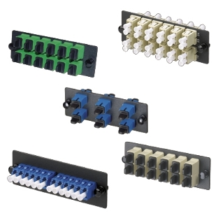 Панель Panduit (FAP8WBUDLCZ) FAP 8 дуплексных коннекторов LC керамические SM