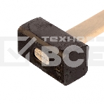 Кувалда Сибртех 5000 г, кованая головка, деревянная рукоятка 650 мм, фото3