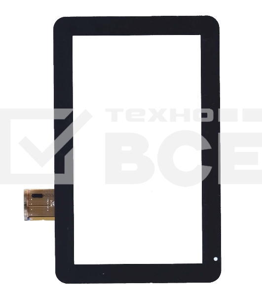 Сенсорное стекло (тачскрин) для Dns Air Tab E101. черное