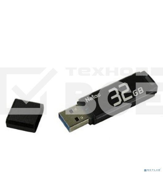 Флеш диск Netac U351 32Gb <NT03U351N-032G-30BK>, USB3.0