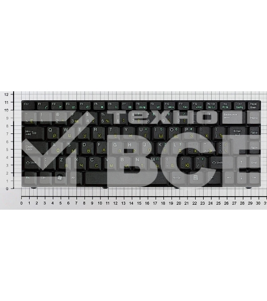 Клавиатура для ноутбука Asus C90 C90P C90S Z98 Z37 черная