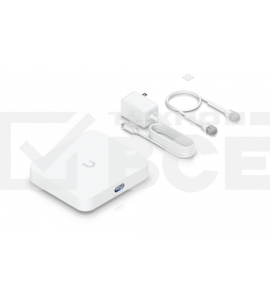Маршрутизатор Ubiquiti Compact Cloud Gateway with 30+ UniFi device / 300+ client support, 1 Gbps IPS routing, and multi-WAN load balancing