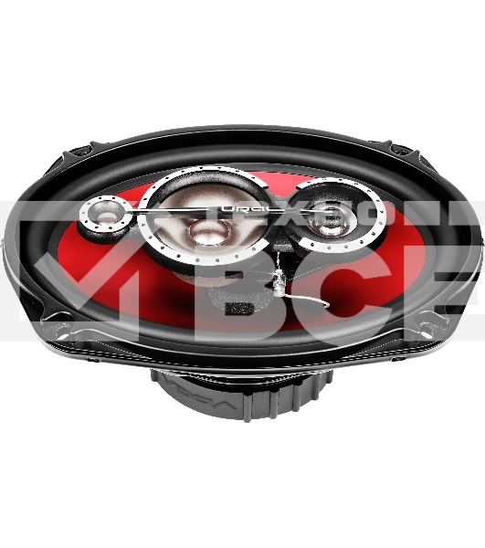Колонки автомобильные Ural DDB AS-D6941 250Вт 15x23см (6x9дюйм) (ком.:2кол.) коаксиальные четырехполосные