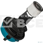 Пылесос строительный Bort BSS-2460-Storm синий, 440/2400 Вт, уборка сухая/влажная, пылесборник мешок/контейнер, 60 л, фото3