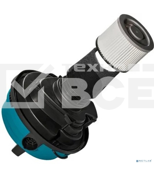 Пылесос строительный Bort BSS-2460-Storm синий, 440/2400 Вт, уборка сухая/влажная, пылесборник мешок/контейнер, 60 л