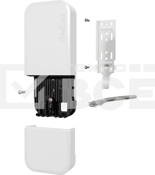 Уличная точка доступа Mikrotik Wi-Fi 6 2.4/5 AP 802.11a/n/ac/ax 2Gbit eth 9W 802.3af/at POE