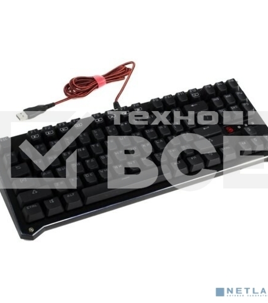 Клавиатура A4 B930 механическая черный USB Gamer LED