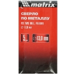 Набор Matrix нитридтитан. сверл по металлу, 1,5-6,5мм, НSS,13 шт., фото14