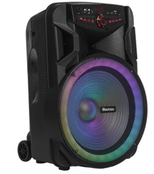 Портативная акустика Blackton Bt PBS2115 черный Мощность RMS 40 Вт Bluetooth