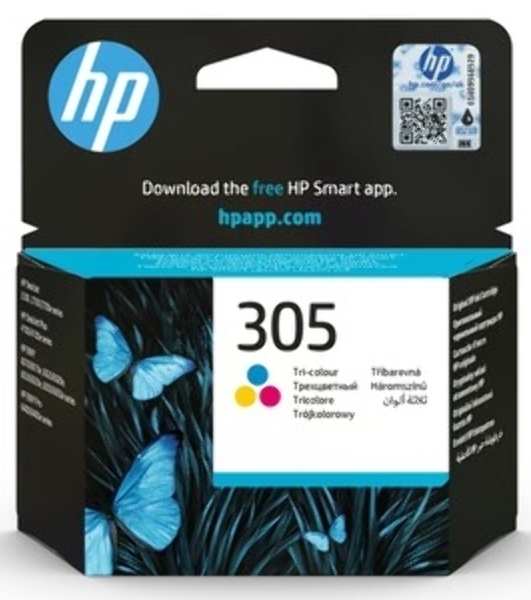 Картридж HP 305 струйный, набор черный и цветной (120/100 стр)