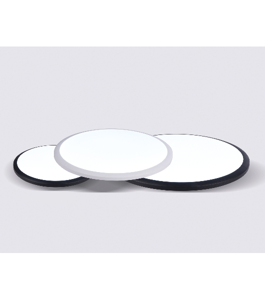 Потолочный светодиодный светильник Ambrella light FZ1235 BK черный IP44 48W 6400К D450*55 (Без ПДУ)