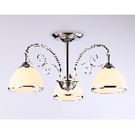 Светильник Ambrella light TR3181/3 CH/FR хром/белый матовый E27/3 max 40W D585*285, фото4
