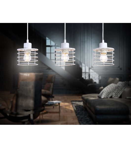 Светильник Ambrella light TR8072/3 WH белый E27*3 max 40W 582*120*1040