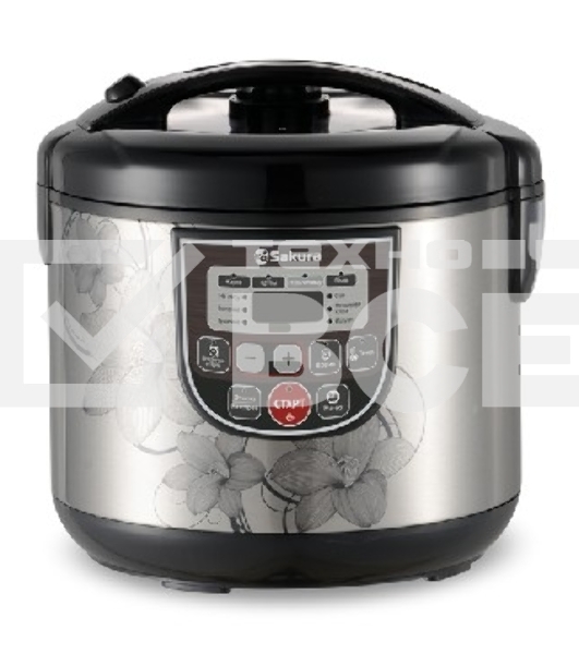 Мультиварка Sakura SA-7753B 5 л, 800 Вт, функция 