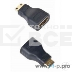 Переходник Gembird Переходник HDMI-miniHDMI 19F/19M, золотые разъемы, пакет A-HDMI-FC, фото2
