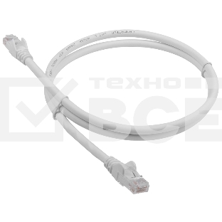 Патч-корд LANMASTER LSZH UTP кат.6, 3.0 м, белый