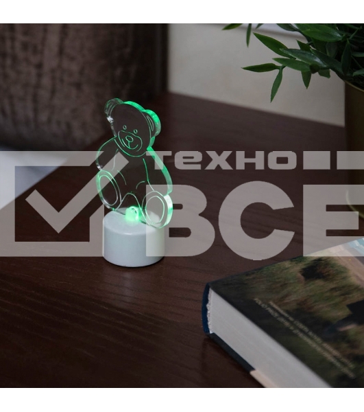 Фигура светодиодная на подставке 