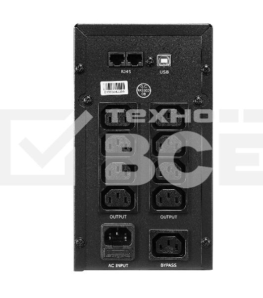 Источник бесперебойного питания CROWN Line Intractive CMU-SP1200IEC LCD USB 1200VA\720W, корпус металл, 2x12V/9AH, розетки 8*IEC, трансформатор AVR 140-290V, LCD-дисплей, cъемный кабель 1.2 м, порт RJ11/45, порт USB, защита: от перегрузки, от КЗ, от скачк