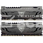 Оперативная память Patriot Viper Steel, DDR4, 16GB (2x8 GB), 3600 MHz, CL18, радиатор, чёрный, фото 1