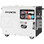 Электрогенератор дизельный Hyundai DHY 8000SE-3, 6.5 кВт, 72.6 дБ, 156 кг, фото3