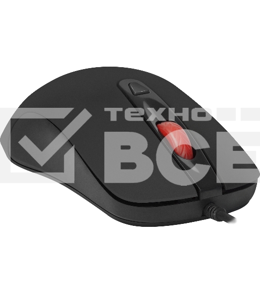 Мышь проводная Defender Ultra Classic MB-280 черный, 1200 dpi, USB, кнопки - 4