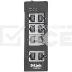 Коммутатор D-Link DIS-100E-8W/A1A, L2 Unmanaged Industrial Switch with 8 10/100Base-TX ports.1K Mac address, 802.3x Flow Control, Stand-alone, Auto MDI/MDI-X for each port, D-link Green technology, Metal case,, фото4