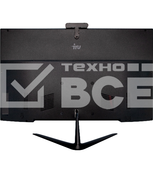 Моноблок IRU Агат 315 23.8' Full HD i5 10400 (2.9) 8Gb SSD512Gb UHDG 630 Free DOS GbitEth WiFi BT 120W клавиатура мышь Cam черный 1920x1080 (RUS)